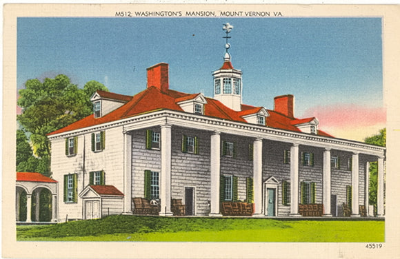 Washington's Mansion, Mt. Vernon, VA - Carey's Emporium