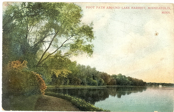 Foot Path Around Lake Harriet, Minneapolis, MN - Carey's Emporium