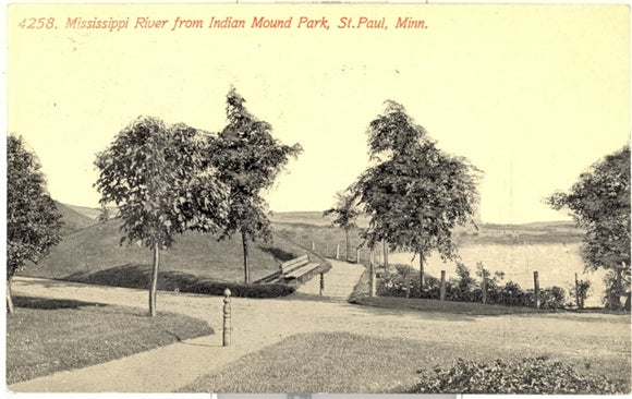 Mississippi River from Indian Mound Park, St. Paul, MN - Carey's Emporium