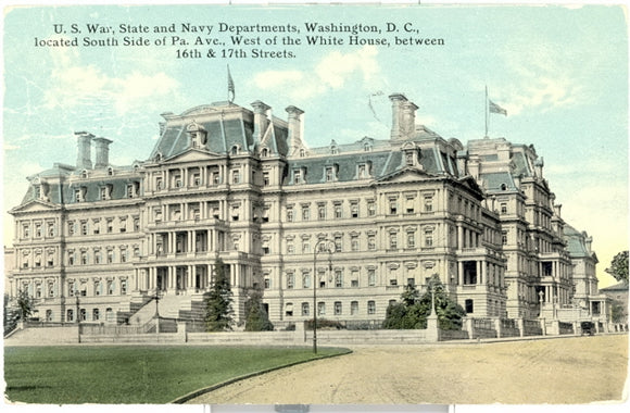 U. S. War, State and Navy Departments, Washington, DC - Carey's Emporium
