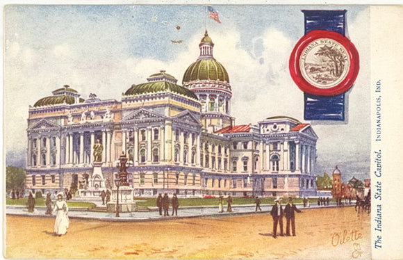 The Indiana State Capitol, Indianapolis, IN - Carey's Emporium