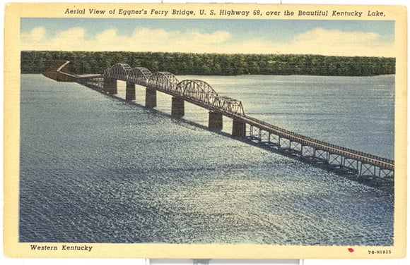 Eggner's Ferry Bridge over Kentucky Lake, KY - Carey's Emporium