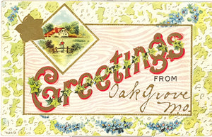 Greetings From Oak Grove, MO - Carey's Emporium