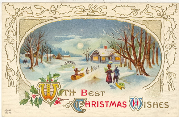With Best Christmas Wishes - Carey's Emporium