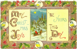 May Christmas Joys be Yours This Day - Carey's Emporium