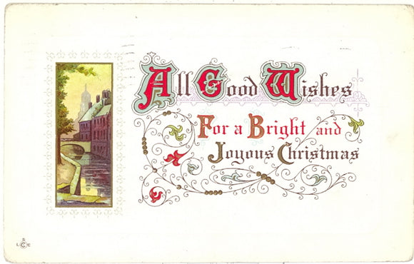 All good Wishes For a Bright and Joyous Christmas - Carey's Emporium