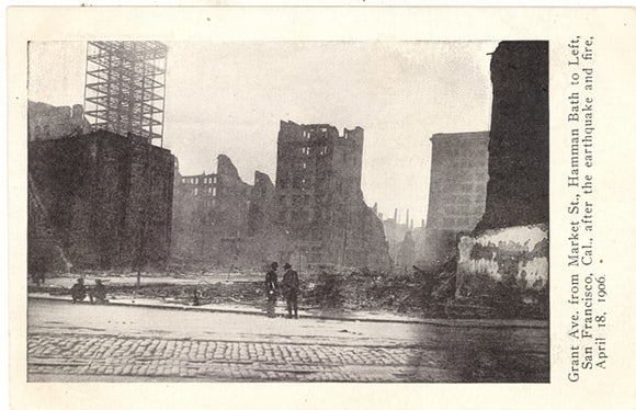 Earthquake, Grant Avenue, San Francisco, CA - Carey's Emporium