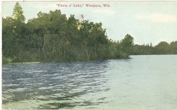Chain o' Lake, Waupaca, WI - Carey's Emporium