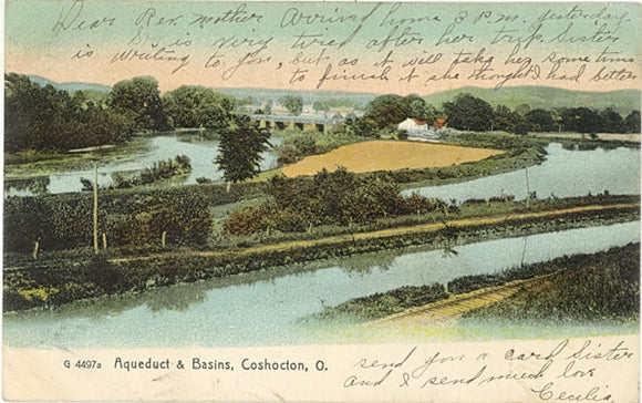 Aqueduct and Basins, Coshocton, OH - Carey's Emporium