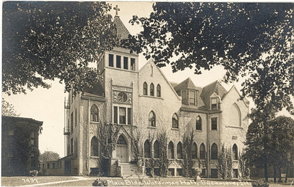 Main Building, Waterman Hall, Sycamore, IL - Carey's Emporium