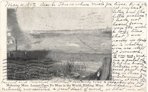 Mahoning Mine, Largest Open Pit Mine in the World, Hibbing, MN - Carey's Emporium