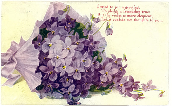 I Tried To Pen A Greeting - Carey's Emporium