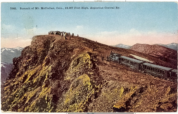 Summit of Mt. McClellan, CO - Carey's Emporium
