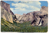 Natural Color Scenes, Yosemite National Park Souvenir Folder - Carey's Emporium
