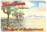 Desert Scenes of California, Souvenir Folder - Carey's Emporium