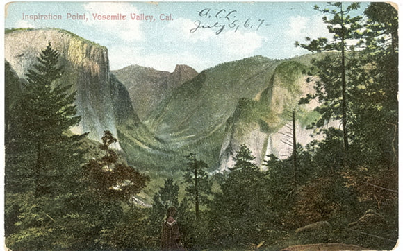 Inspiration Point, Yosemite National Park - Carey's Emporium