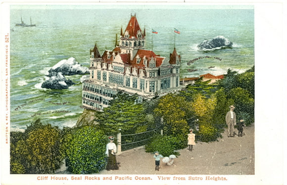 Seal Rocks, Cliff House and Sutro Heights, San Francisco, CA - Carey's Emporium