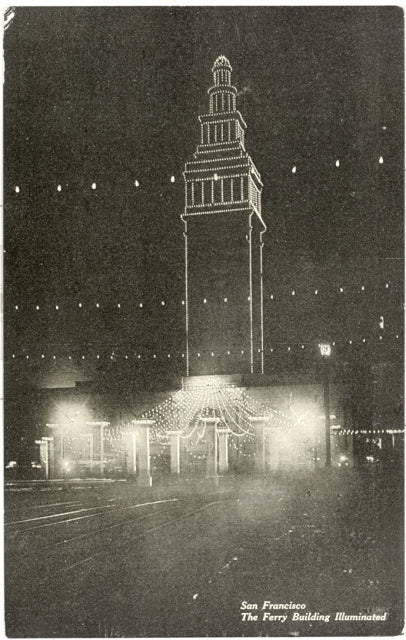 The Ferry Building, Illuminated, San Francisco, CA - Carey's Emporium
