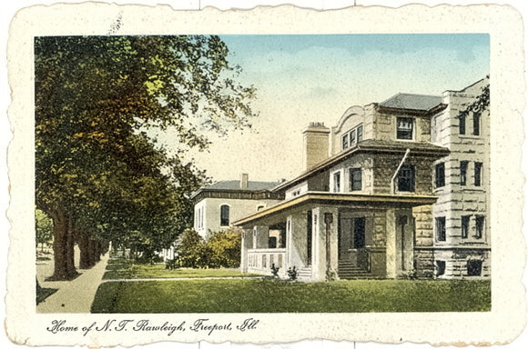 Home of N. T. Rawleigh, Freeport, IL - Carey's Emporium