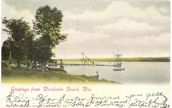 Greetings from Waukesha Beach, WI - Carey's Emporium