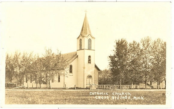 Catholic Church, Cross Village, MI - Carey's Emporium