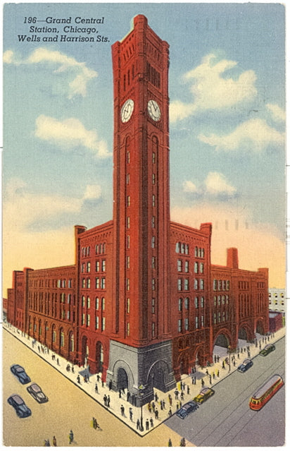 Grand Central Station, Wells and Harrison Sts., Chicago, IL - Carey's Emporium