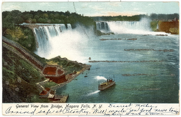 General View From Bridge, Niagara Falls, NY - Carey's Emporium