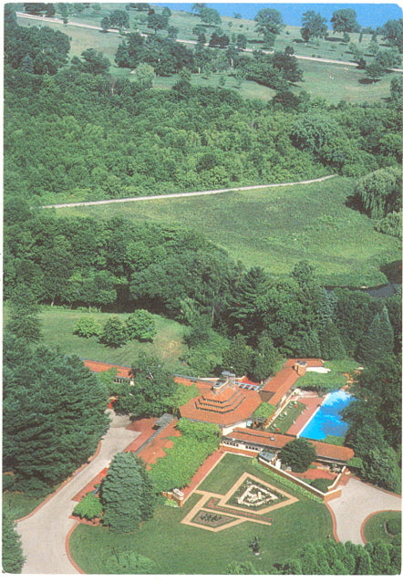Aerial View of Wingspread, Racine, WI - Carey's Emporium