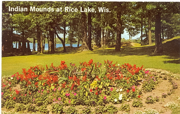Indian Mounds at Rice Lake, WI - Carey's Emporium