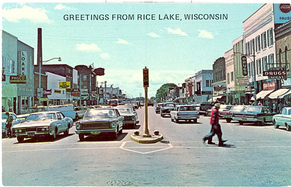 Greetings from Rice Lake, WI - Carey's Emporium