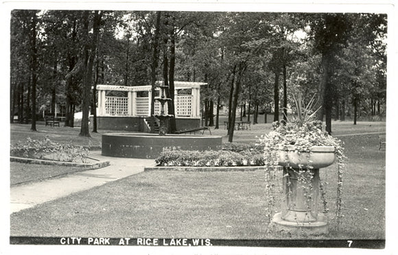 City Park, Rice Lake, WI - Carey's Emporium