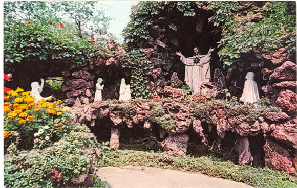 Grotto Shrine and Wonder Cave, St. Philip the Apostle Church, Rudolph, WI - Carey's Emporium