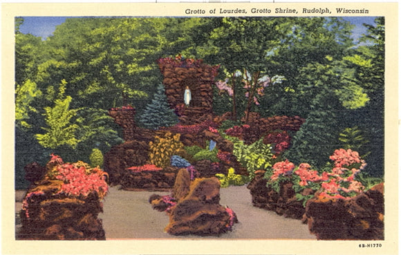 Grotto of Lourdes, Grotto Shrine, Rudolph, WI - Carey's Emporium