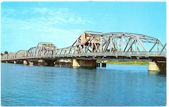 Lift Bridge Across Canal From West Sturgeon Bay to East Sturgeon Bay, Door County, WI - Carey's Emporium