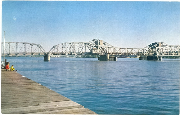 Bridge Crossing Channel at Sturgeon Bay, WI - Carey's Emporium