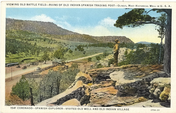 Viewing Old Battlefield, Glorieta Pass, NM - Carey's Emporium