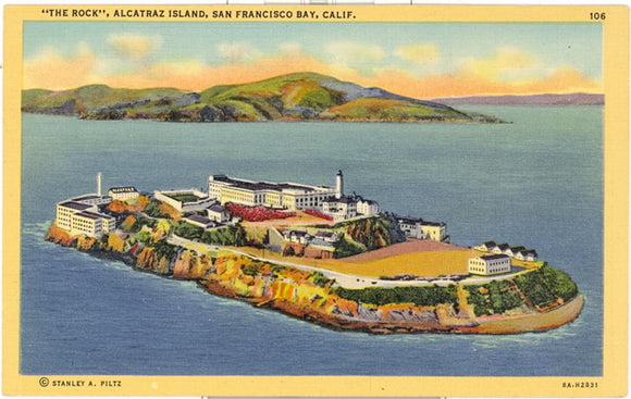 Alcatraz Island, San Francisco Bay, CA - Carey's Emporium