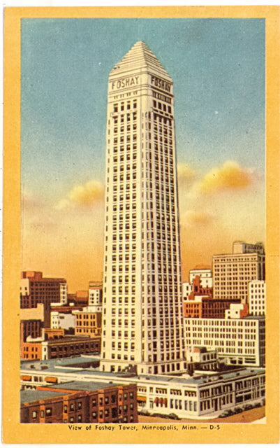 View of Foshay Tower, Minneapolis, MN - Carey's Emporium