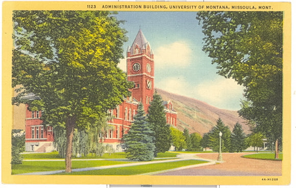 Administration Building University of Montana, Missoula, MT - Carey's Emporium