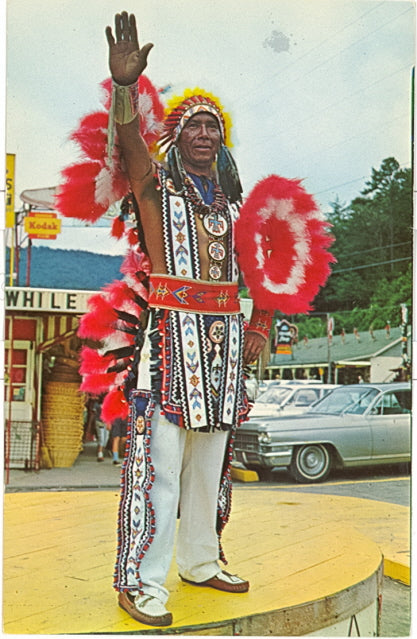 Ramsey Walkingstick, Cherokee Indian, Cherokee Indian Reservation, NC - Carey's Emporium