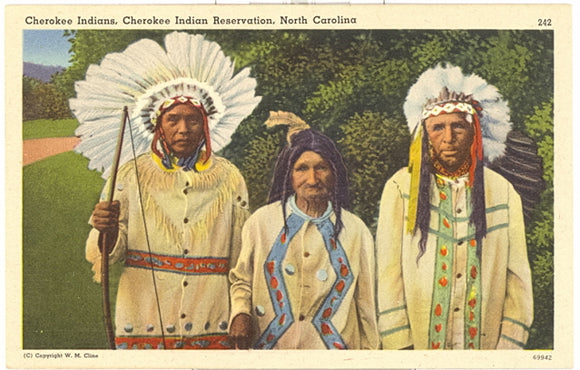 Cherokee Indians, Cherokee Indian Reservation, NC - Carey's Emporium