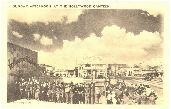 Sunday Afternoon at the Hollywood Canteen, Hollywood, CA - Carey's Emporium