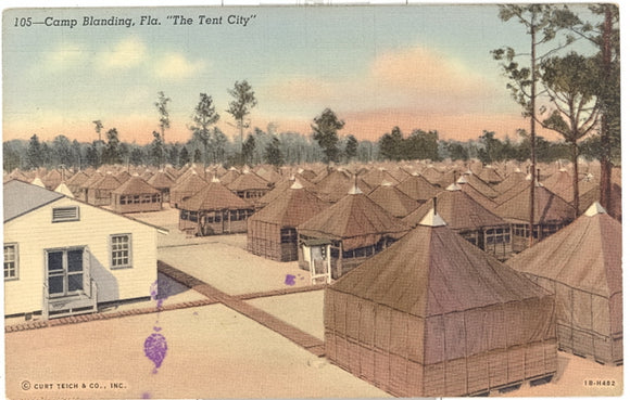 The Tent City, Camp Blanding, FL - Carey's Emporium