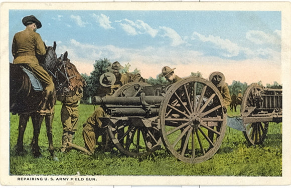 Repairing U.S. Army Field Gun - Carey's Emporium