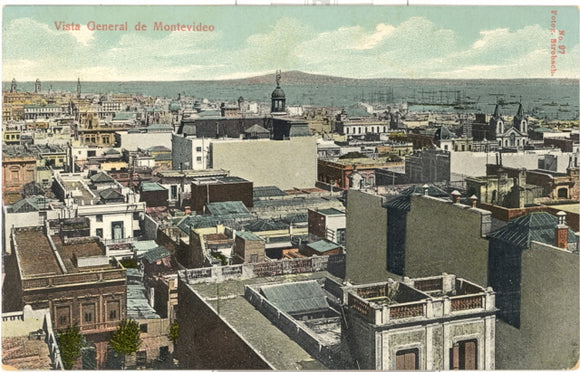 Vista General de Montevideo, Uruguay - Carey's Emporium