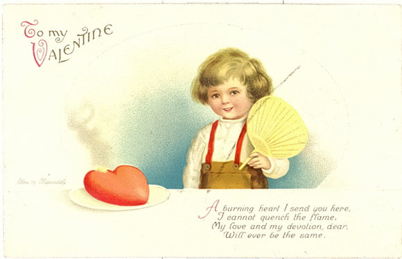 To My Valentine Ellen Clapsaddle Signed - Carey's Emporium