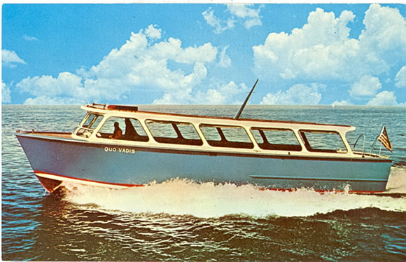 Holy Name Retreat House Boat, Chambers Island, WI - Carey's Emporium