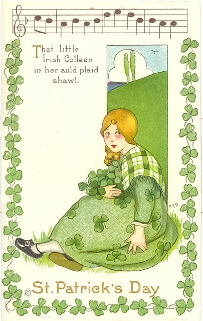 St. Patrick's Day, Signed Mary Evans Price - Carey's Emporium