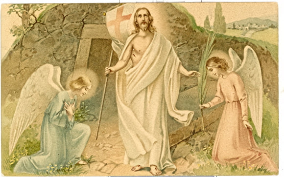 Jesus and Two Angels - Carey's Emporium