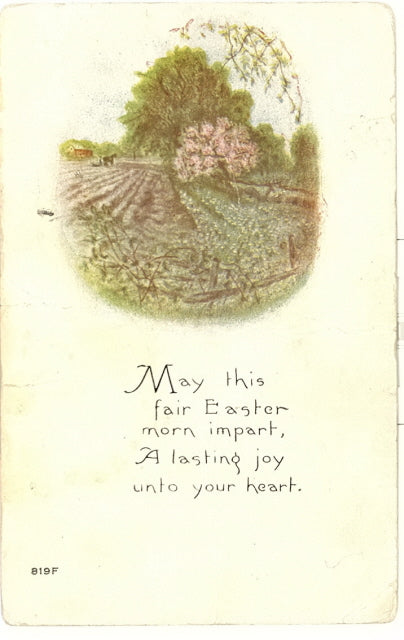 May This Fair Easter Morn Impart A Lasting Joy Unto Your Heart - Carey's Emporium
